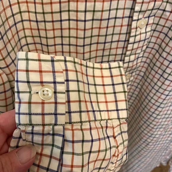 Mens Ralph Lauren Grid Plaid Button Down LS L - Picture 6 of 6
